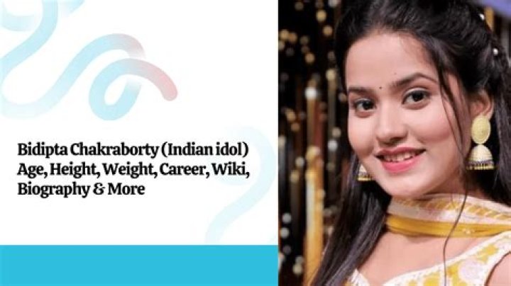 Bidipta Chakraborty Biography, Age, Height, Husband, Net Worth, Family