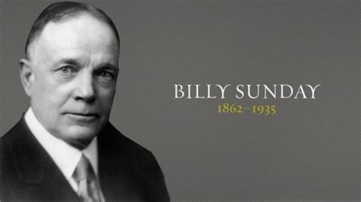Billy Sunday Biography, Age, Height, Wife, Net Worth, Family