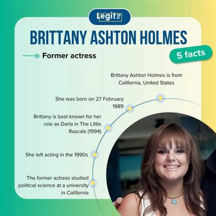 Brittany Ashton Holmes Biography, Age, Height, Husband, Net Worth, Family
