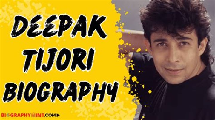 Deepak Tijori Biography, Age, Height, Wife, Net Worth, Family