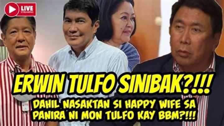 Erwin Tulfo Biography, Age, Height, Wife, Net Worth, Family