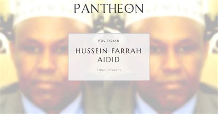 Hussein Farrah Aidid Biography, Age, Height, Wife, Net Worth, Family