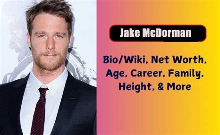 Jake McDorman Biography, Age, Height, Wife, Net Worth, Family