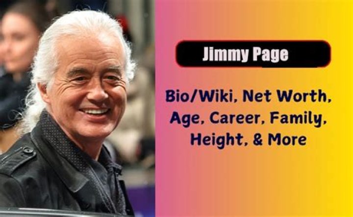 Jimmy Page Biography, Age, Height, Wife, Net Worth, Family