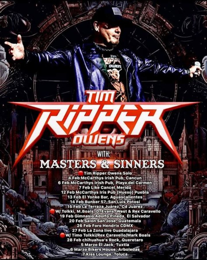 Tim "Ripper" Owens Biography, Age, Height, Wife, Net Worth, Family